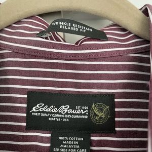 Eddie Bauer wrinkle resistant button down shirt. XL